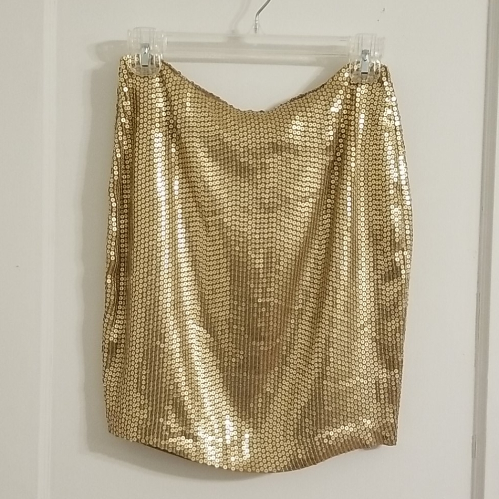 NWOT Michael Kors Sequin Mini Skirt